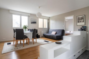Le Rez de Plage - Appt pour 4 vue mer et proche des plages